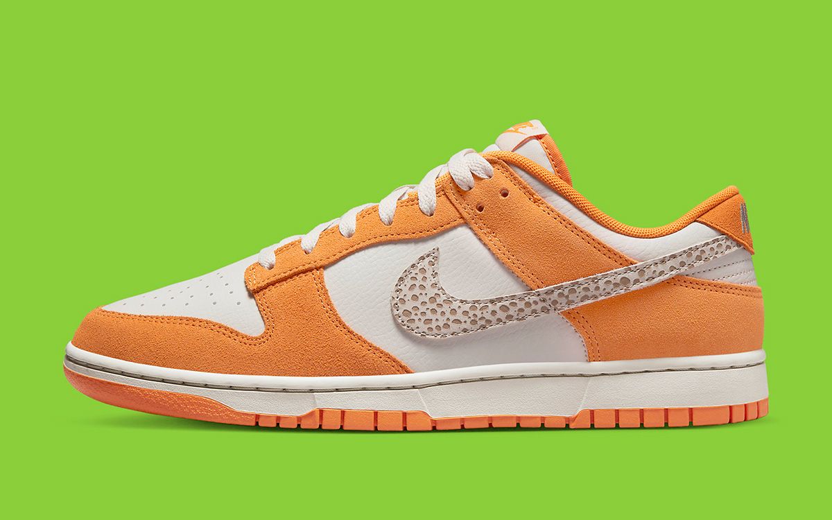 Official Images // Nike Dunk Low “Safari Swoosh” (Kumquat) | House