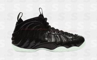 “Black/Glow” Foamposite One Appears with Topographic Prints