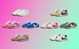 Eight colorways of the Women's vintage-inspired Nike Pacific. Available now.