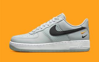 Nike Air Force 1 Low Mini Swooshes Grey Black FD0666-002