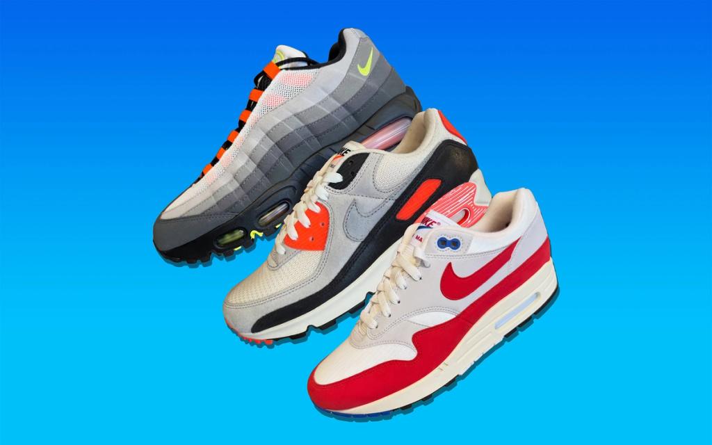 Nike Air Max Lost & Found Pack featuring heritage-inspired colorways and foundational design elements from the Air Max line's early iterations