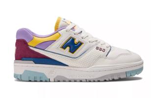 White/Multi-Color New Balance 550 Coming Soon