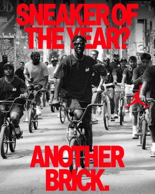 Nigel Sylvester x Air Jordan 4 “Brick by Brick” Wins Complex’s Sneaker of the Year