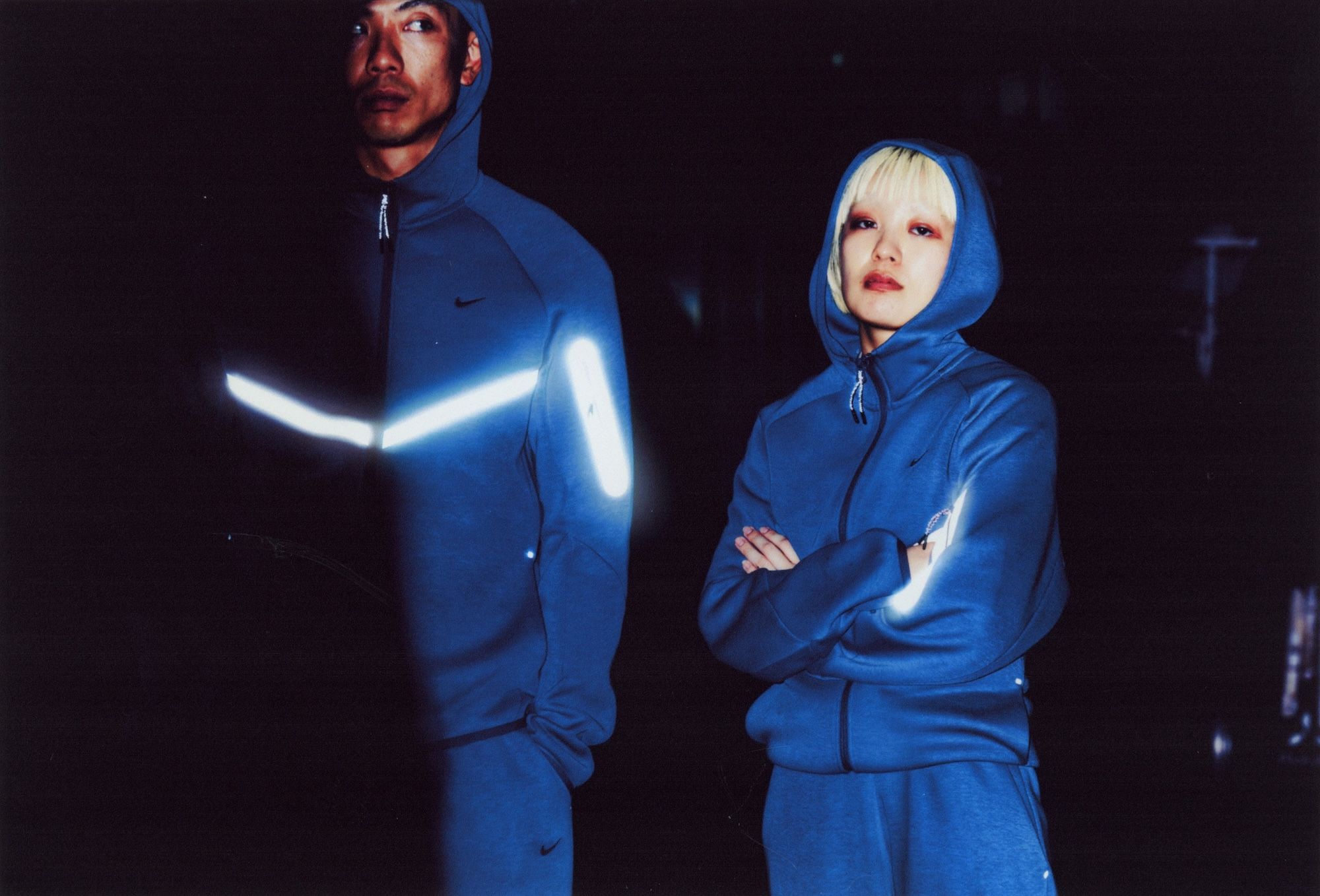 Nike Tech Fall/Winter 2026 Collection, which includes Fleece Windrunner Jacket with reflective accents; Nike Tech Boreas in new colors; & the Nike Tech SF3 Storm-FIT ADV Jacket.