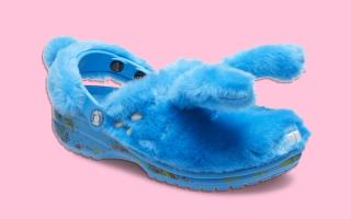 Melting Sadness Hops Over to Crocs for Plush Bunny Clog