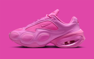 Nike's Air Max Muse in a "Pink Spell/Pink Glow" color scheme.