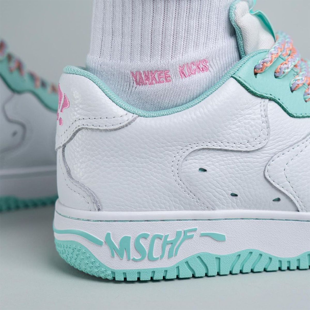 On-Foot Looks // MSCHF Super Normal 2 “White Mint” | House of Heat°