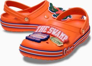 NCAA x Crocs Crocband Clog "Florida Gators" (SKU: 213570-90H). Photo via Crocs.