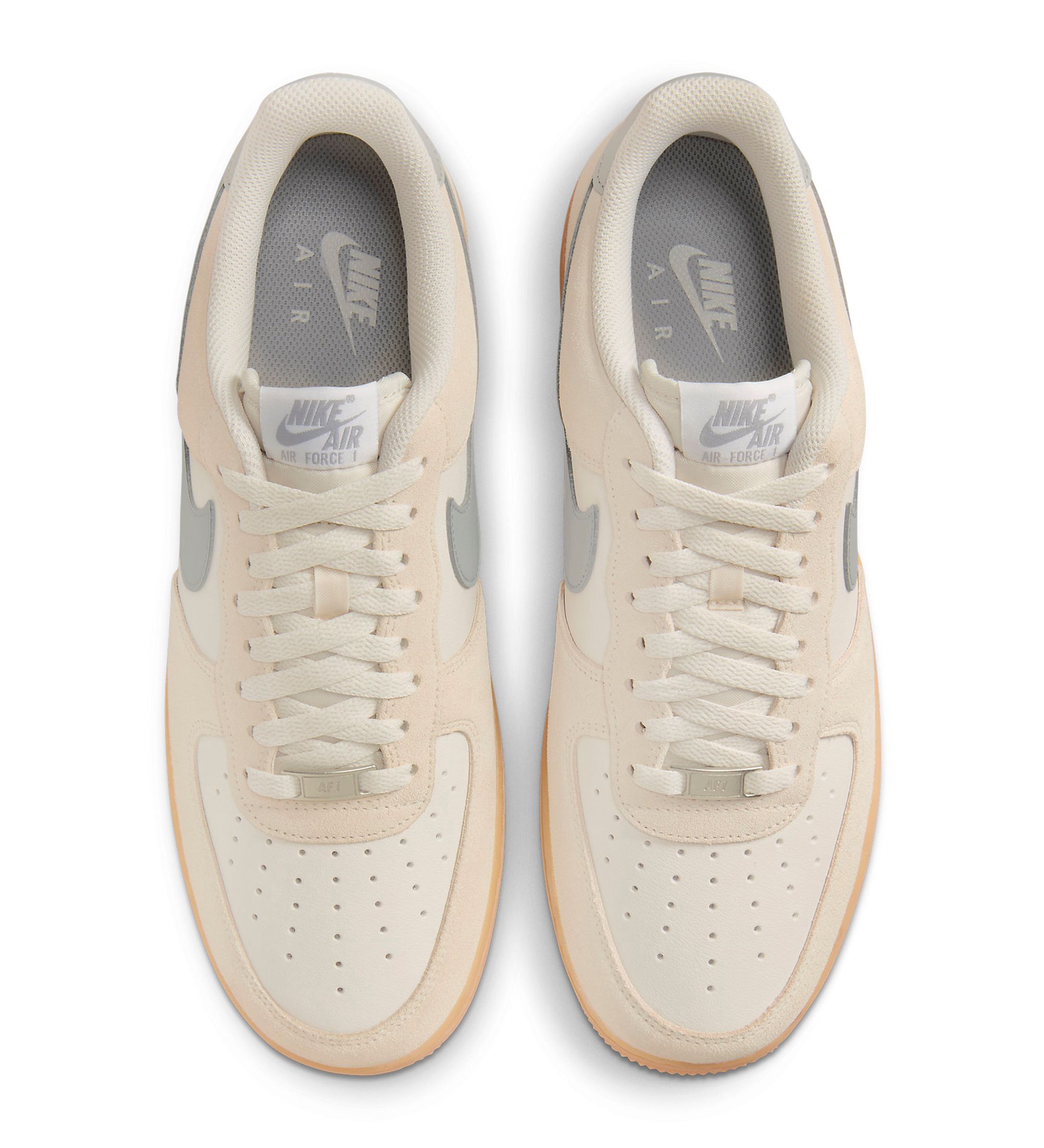 nike air force 1 grey gum