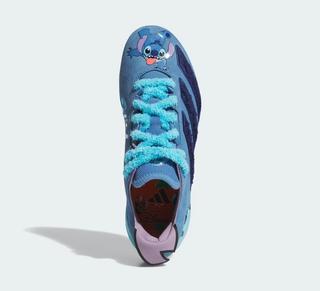 Adult's Disney x adidas Adizero Electric II "Stitch" (SKU: KI3679). Photo via adidas.