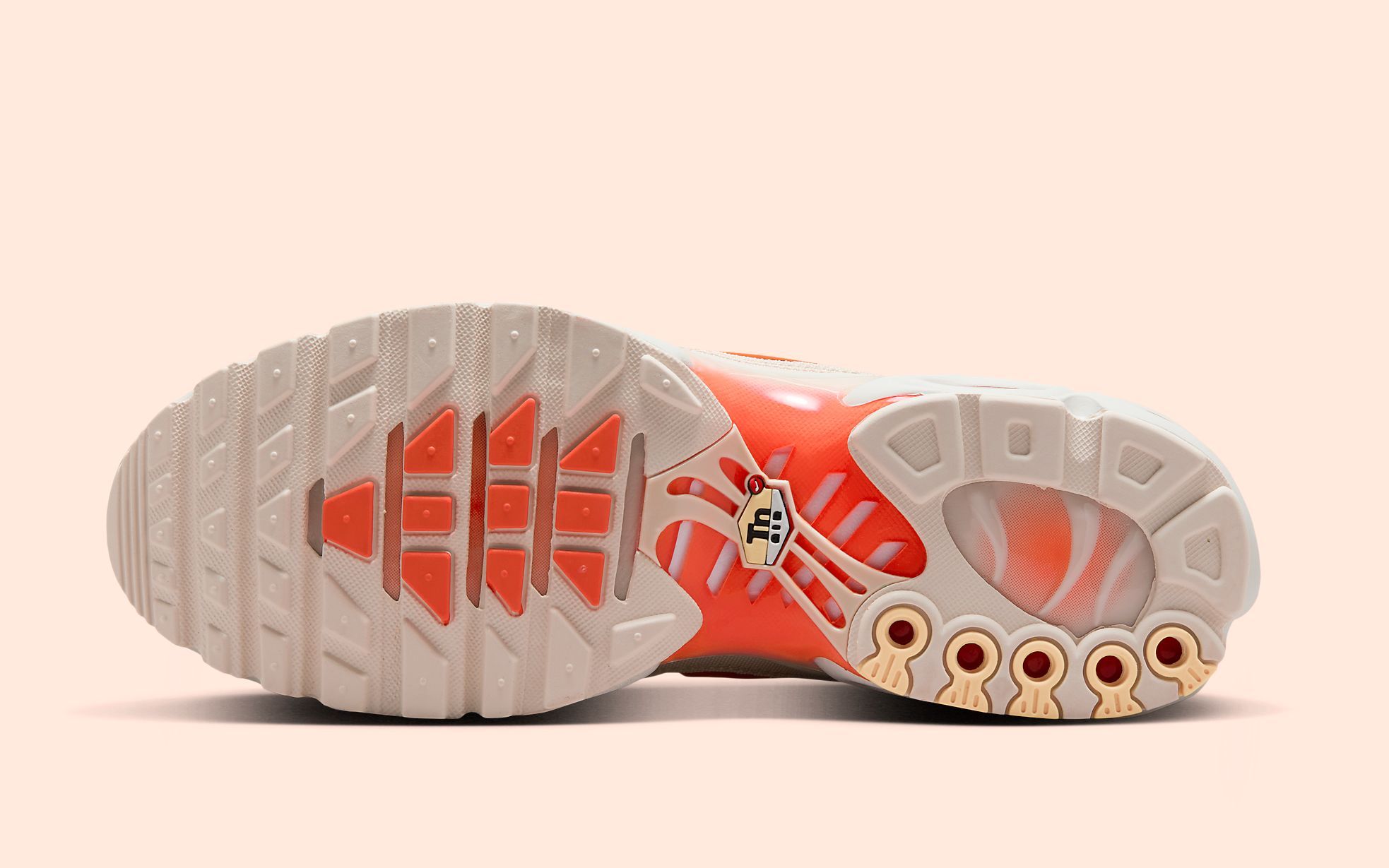 NIKE★AIR MAX PLUS PHANTOM/LIGHT OREWOOD BROWN/SAFETY ORANGE Nike Air Max Plus Men's Shoes in Phantom/Light Orewood Brown