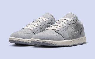 Women's Air Jordan 1 Low SE "Wolf Grey" (SKU: IW0819-498). Photo via Nike.