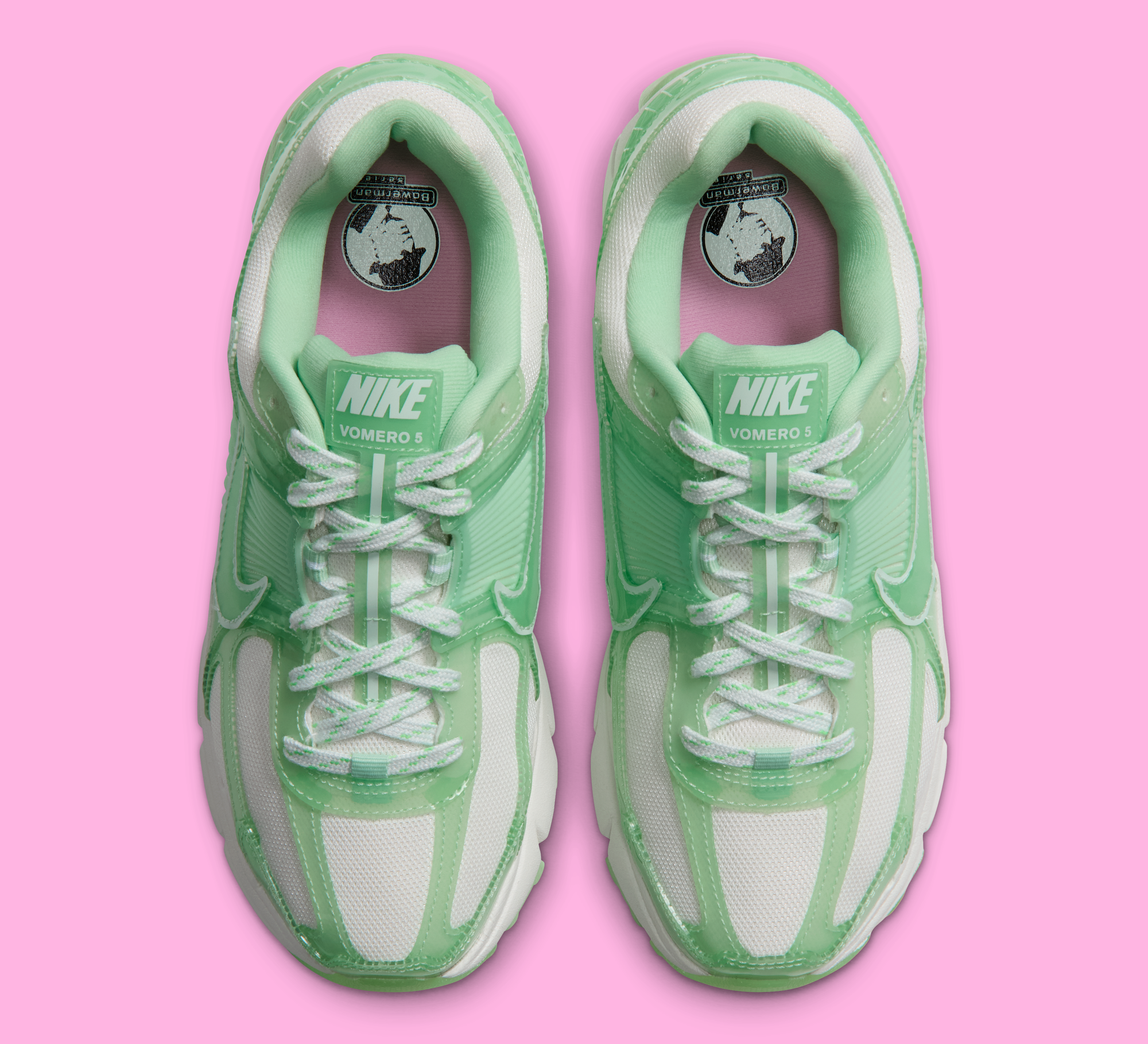 Women's Nike Vomero 5 "Barely Green" (SKU: IV5738-133). Photo via Nike.