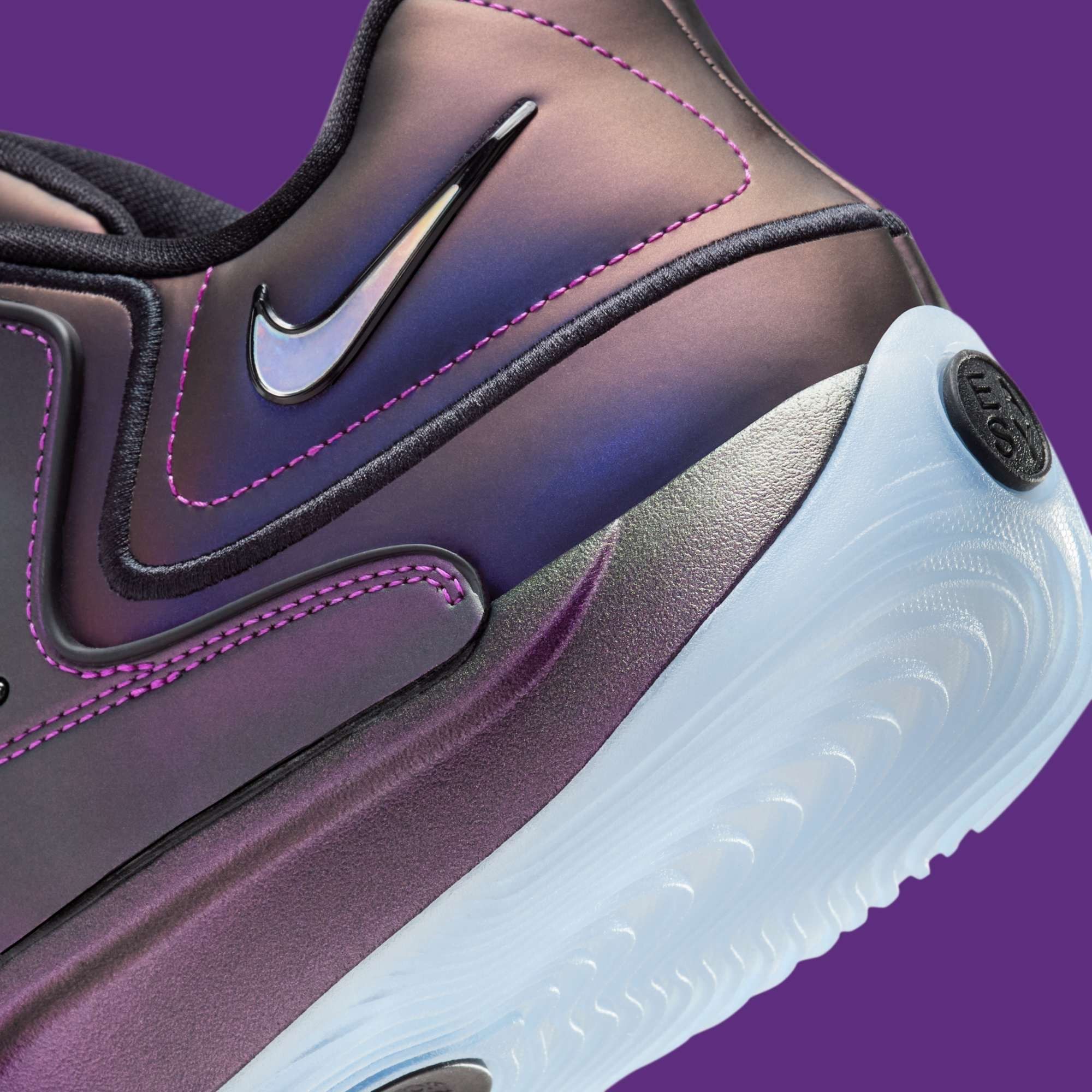 ✔️New✔️ NIKE KD 18 \'Eggplant\' Nike KD 18 Eggplant Purple Basketball Shoes - YouTube main image 2