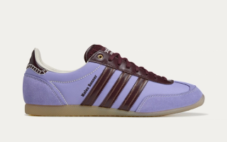 Wales Bonner x Adidas Japan "Light Purple" collaboration.