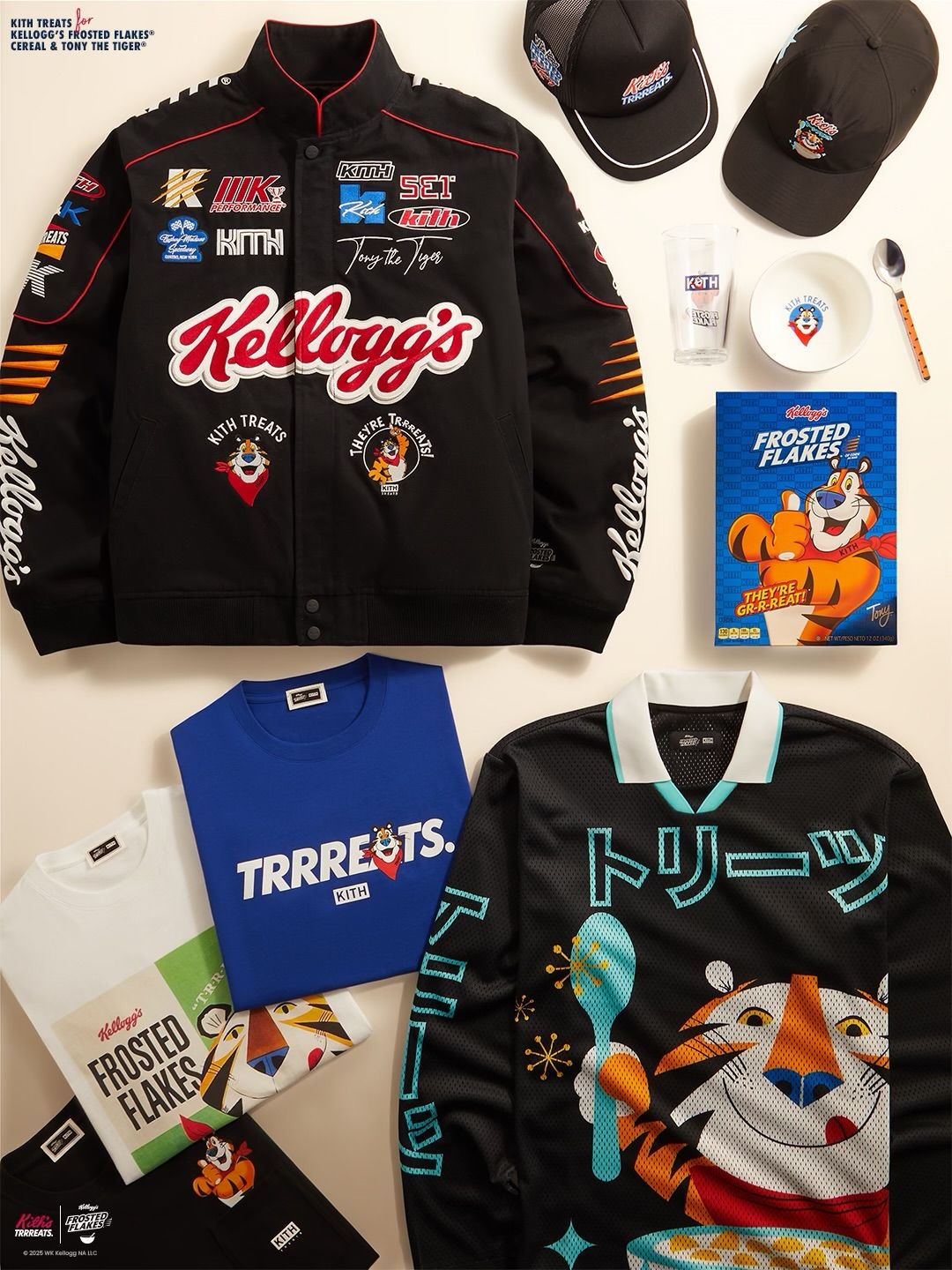 Kith Treats x Kellogg's Frosted Flakes Holiday Collection Releases