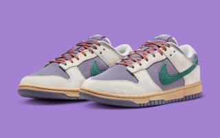 Canvas and Suede Converge on This New Nike Dunk Low