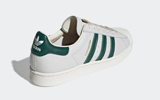 adidas AOST22554 Superstar Off WhiteCollegiate Green H68186 3