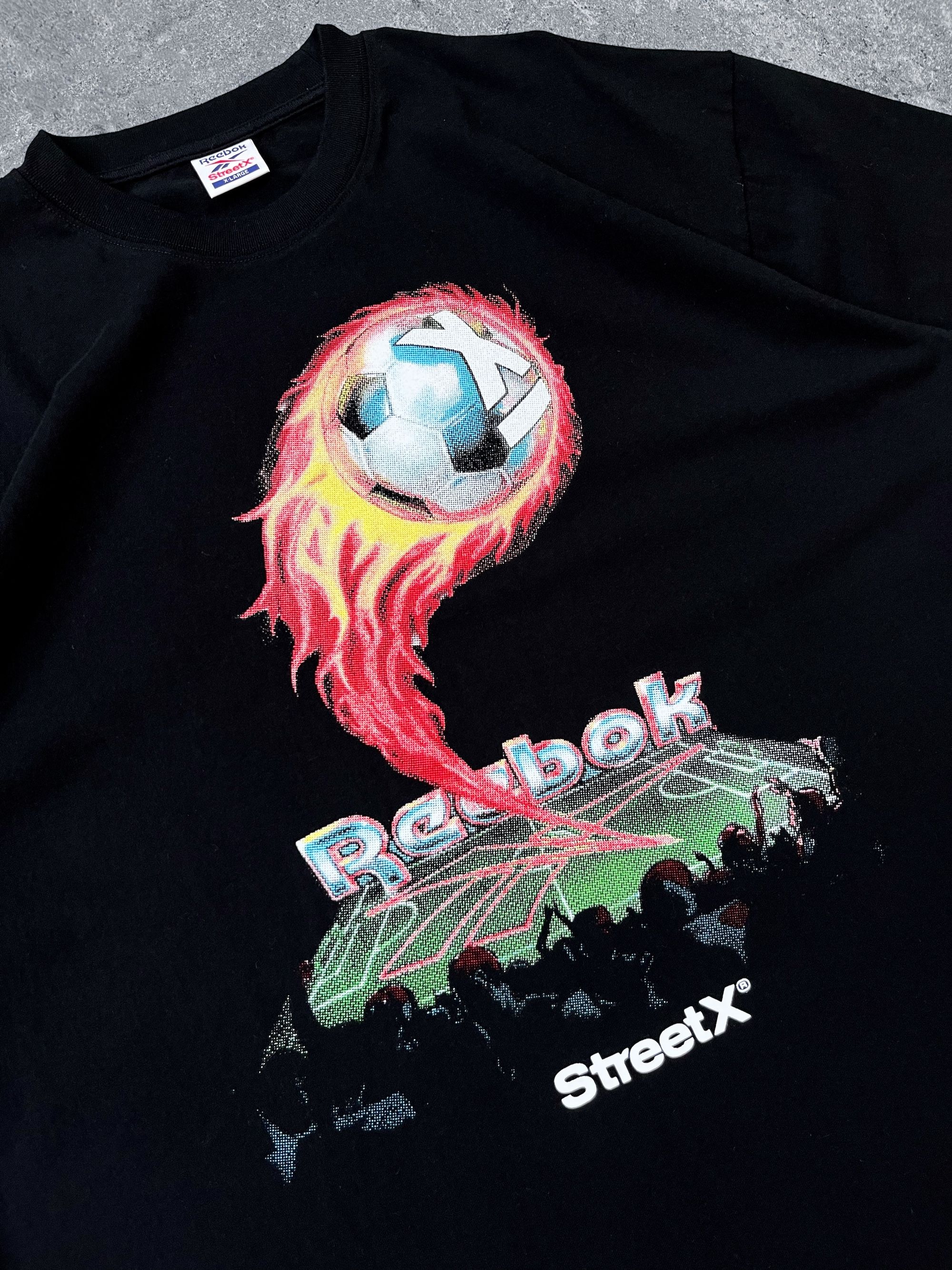 StreetX x Reebok Graphic T-Shirt. Photo via StreetX.