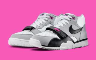 The Nike Air Trainer 1 Gets Fitted with Fuchsia Accents for Fall