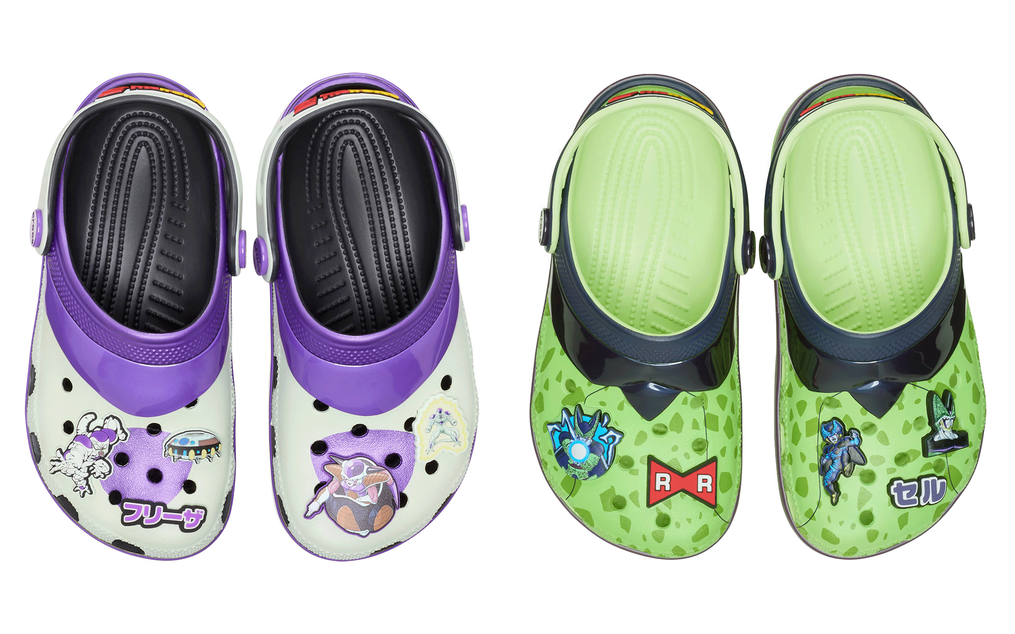 Frieza and Cell Expand the Dragon Ball Z x Crocs Classic Clog