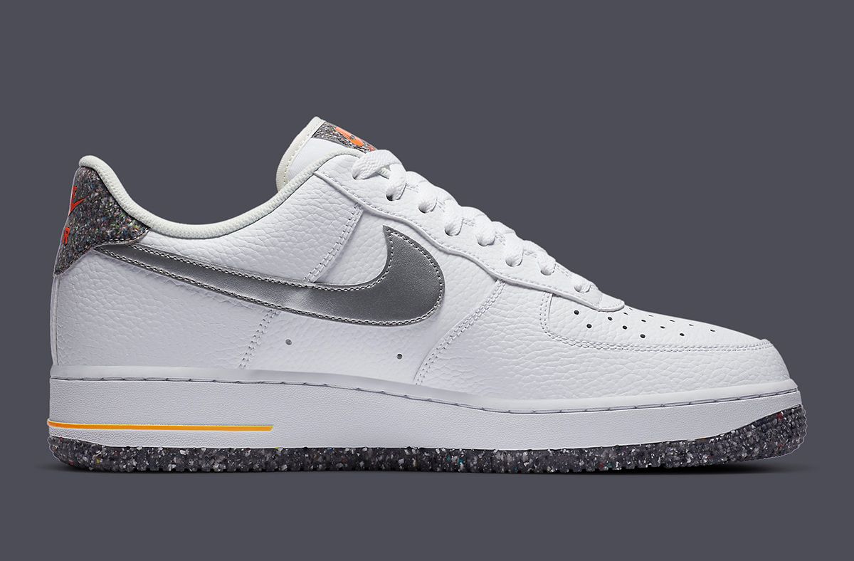 Nike Deploys Recycled Rubber on the Nike Air Force 1 Crater