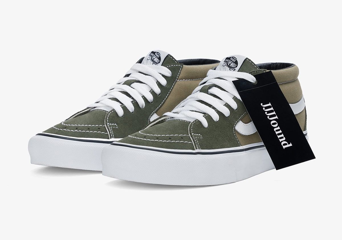 JJJJound × Vans Sk8-Mid 27cm Buy JJJJound x Sk8-Mid VLT LX 'Black' - VN0A7TNH2D9 | GOAT CA