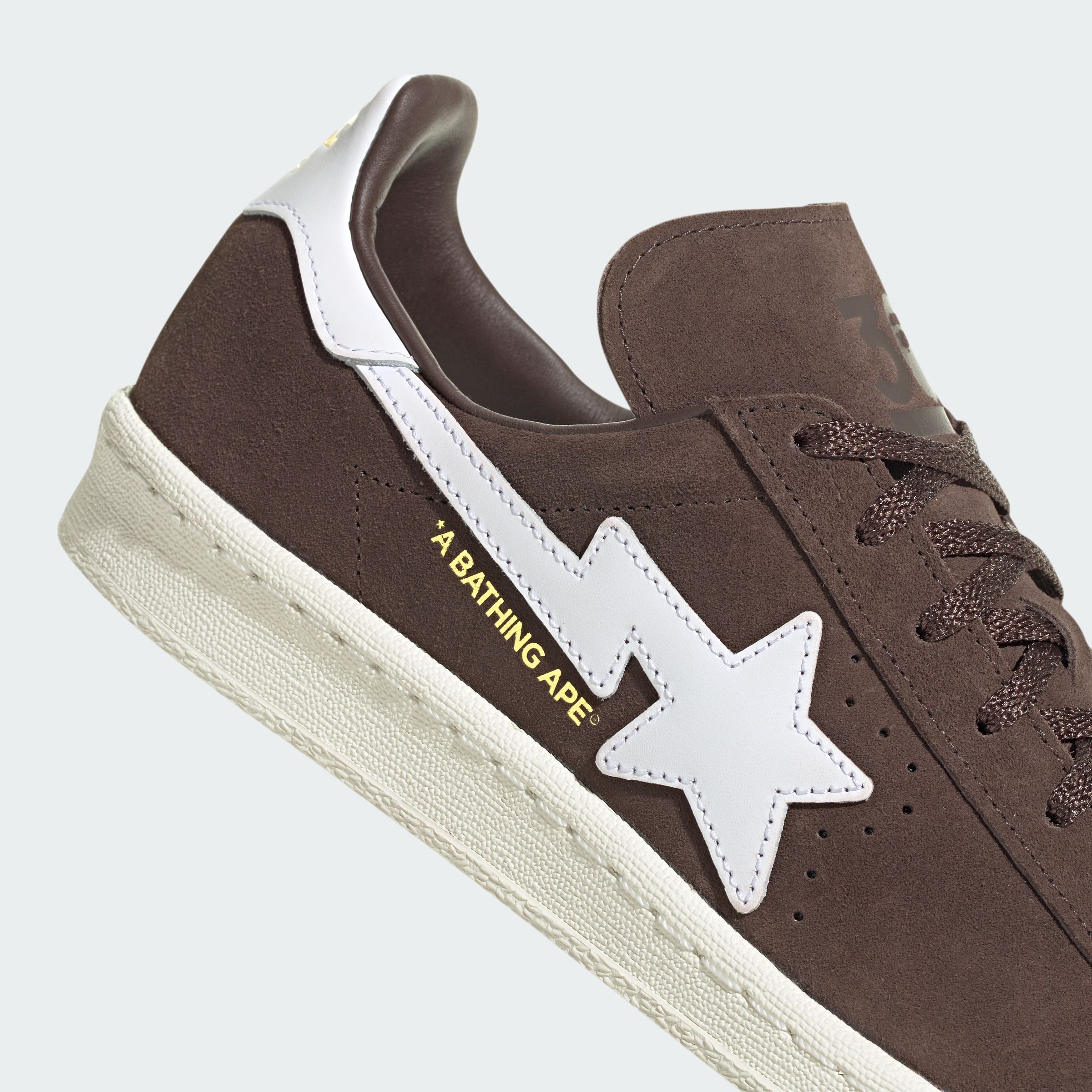 BAPE Continues 30th Anniversary Celebration With a Second adidas Campus 80s  | House of Heat