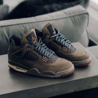 A Ma Maniére's Air Jordan 4 "Dark Mocha" retro collaboration.