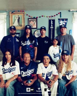 KAWS x MLB Los Angeles Dodgers Collection
