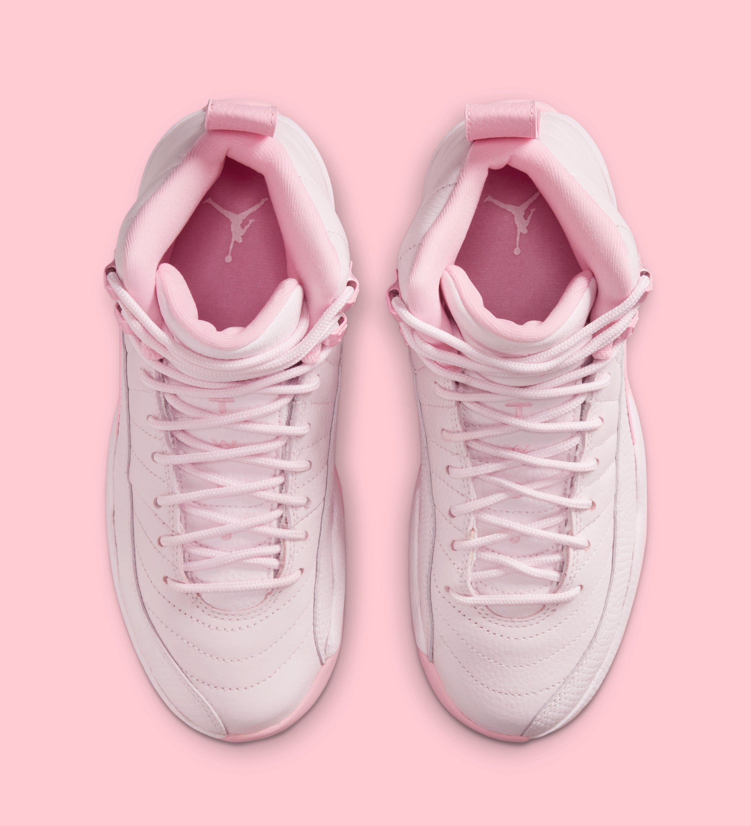 jordan pink and white 12