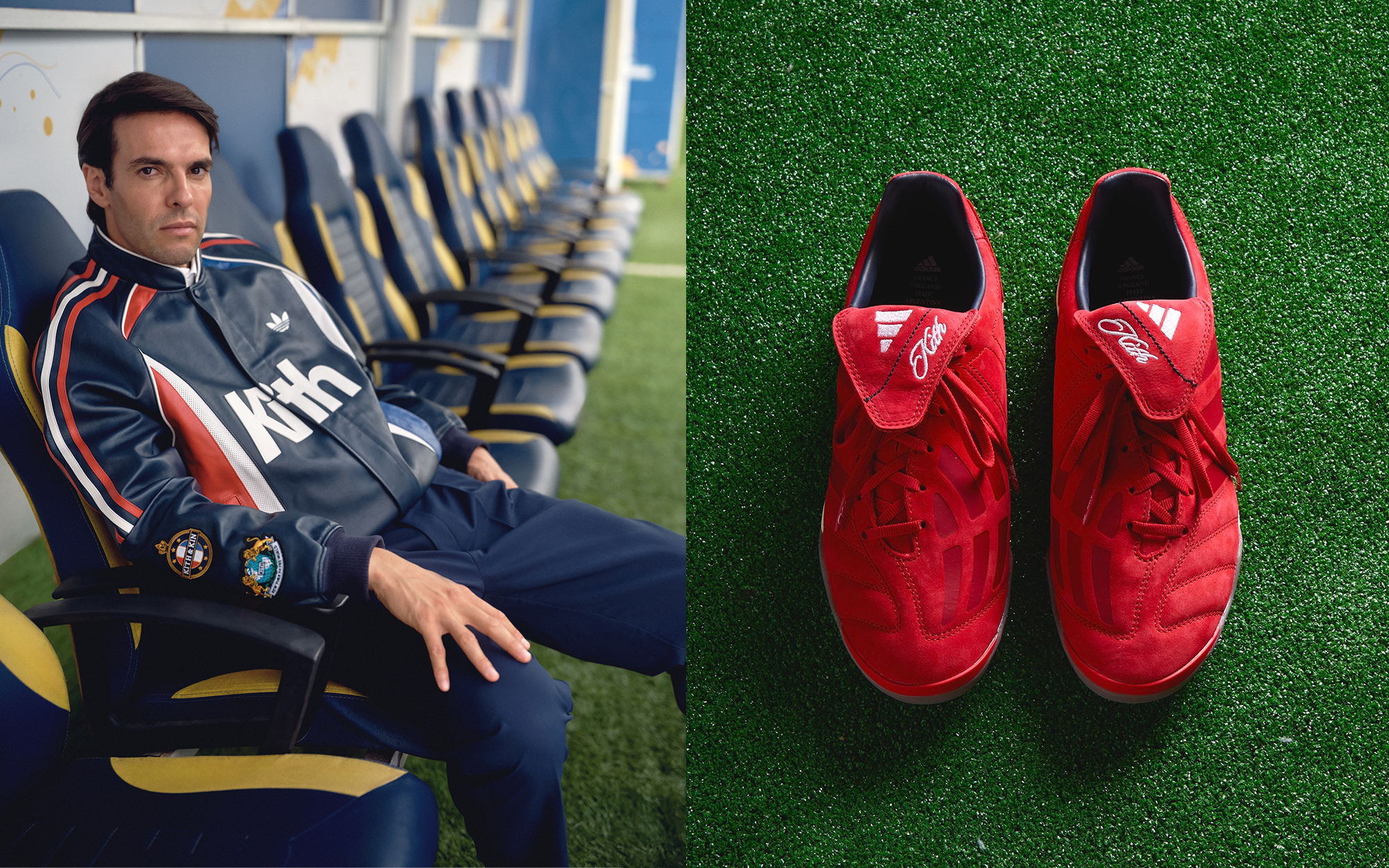 Kaká Unveils Kith x Adidas Football Spring 2025 Collection
