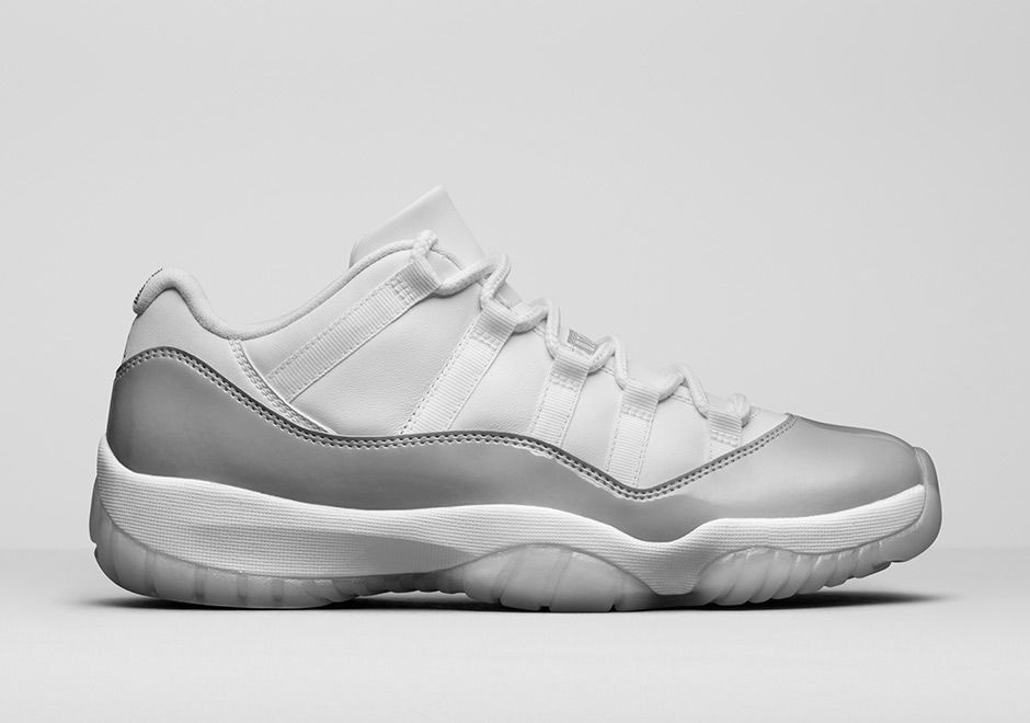 Jordan 11 low heiress white online