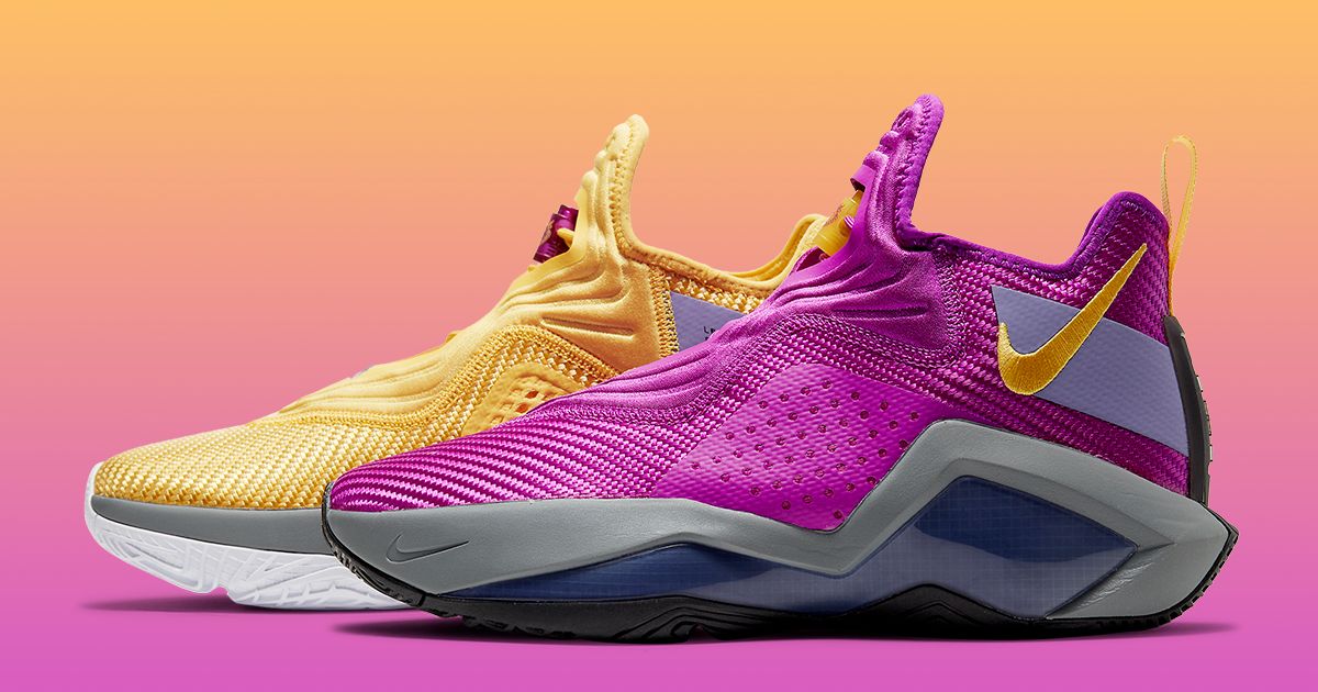 Nike Deliver a Mismatched LeBron Soldier 14 “Lakers” | House 