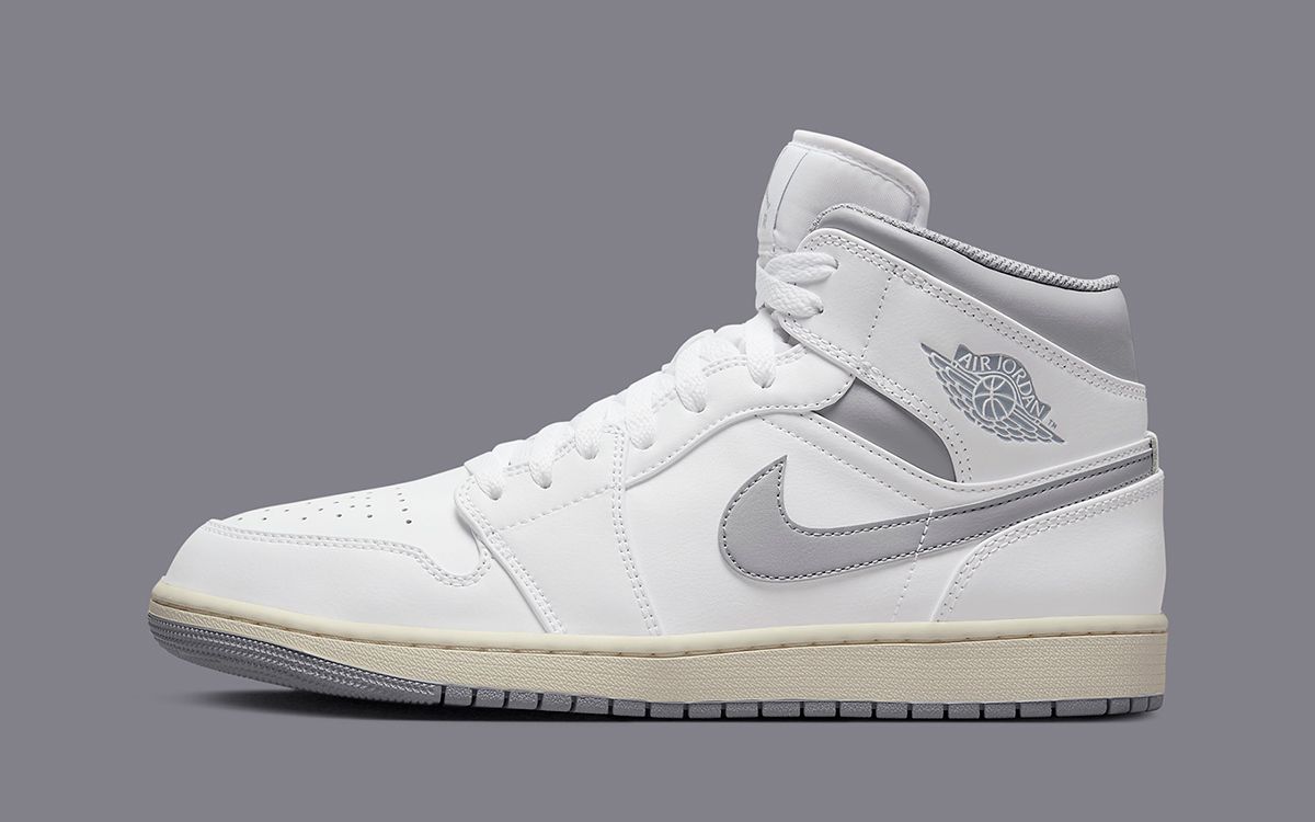 First Looks // Air Jordan 1 Mid “Vintage Grey” | House of Heat°