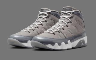 Official Images // Air Jordan 9 “Cool Grey”