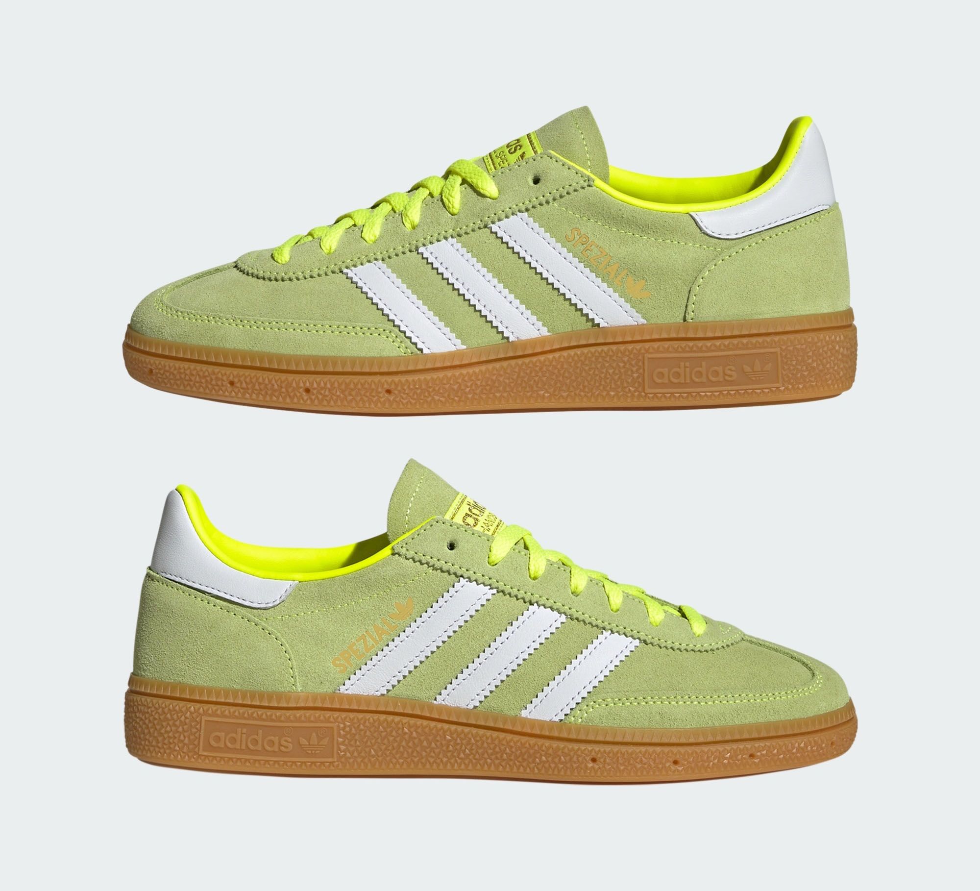★adidas★ Handball Special Solar Yellow Adidas Women's Handball Spezial 'Solar Yellow/Cloud White