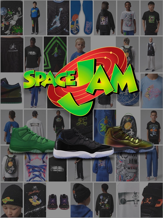 Jordan Brand's "Space Jam" 30th Anniversary Collection. Photos via Nike.