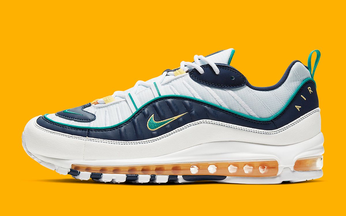 Air max 98 shop white neptune green