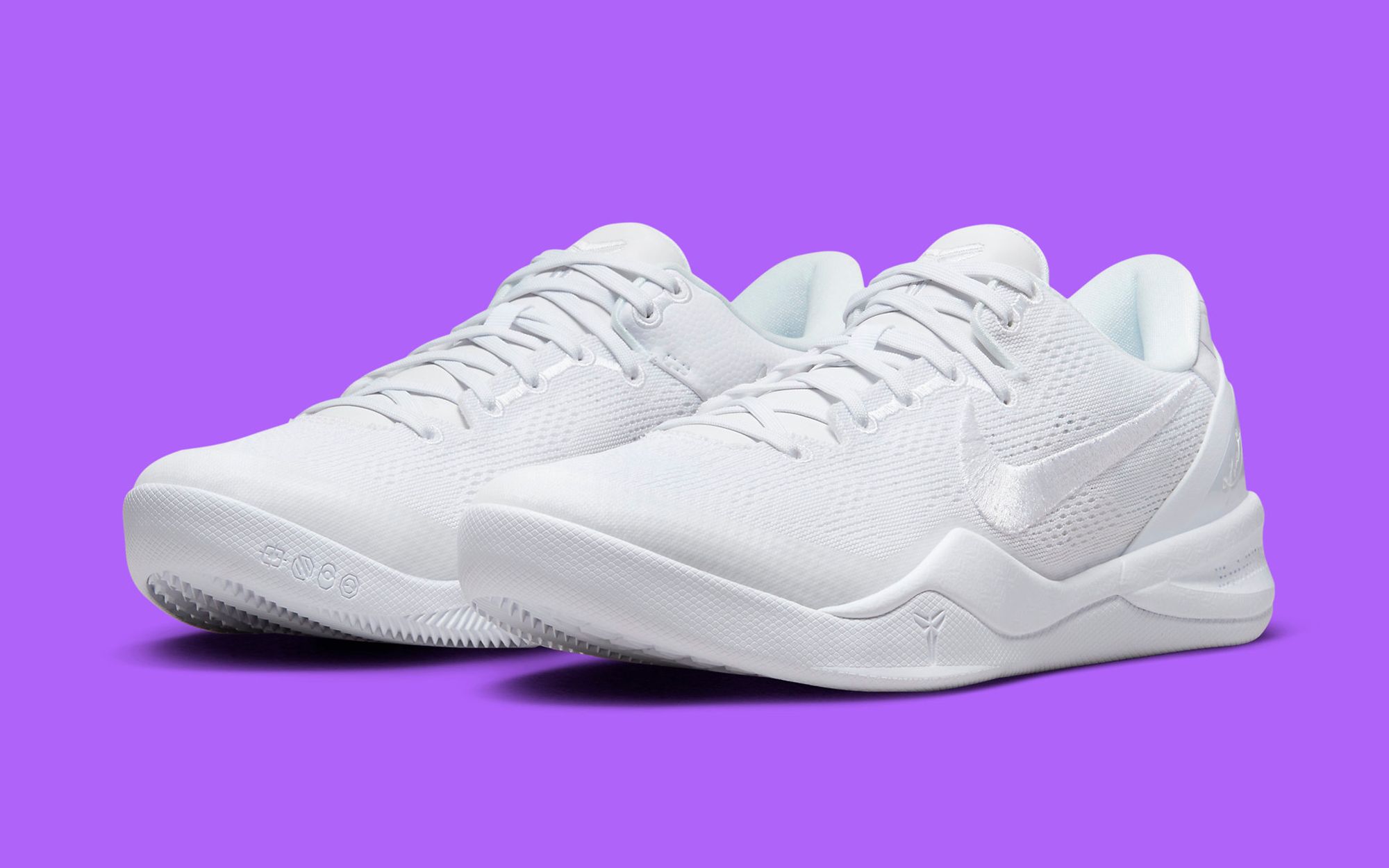 Kobe 8 Protro: Kobe Bryant birthday: Nike's all-white Kobe 8