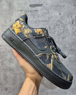 Nike Sportswear's Air Force 1 Low covered in Realtree Camo.