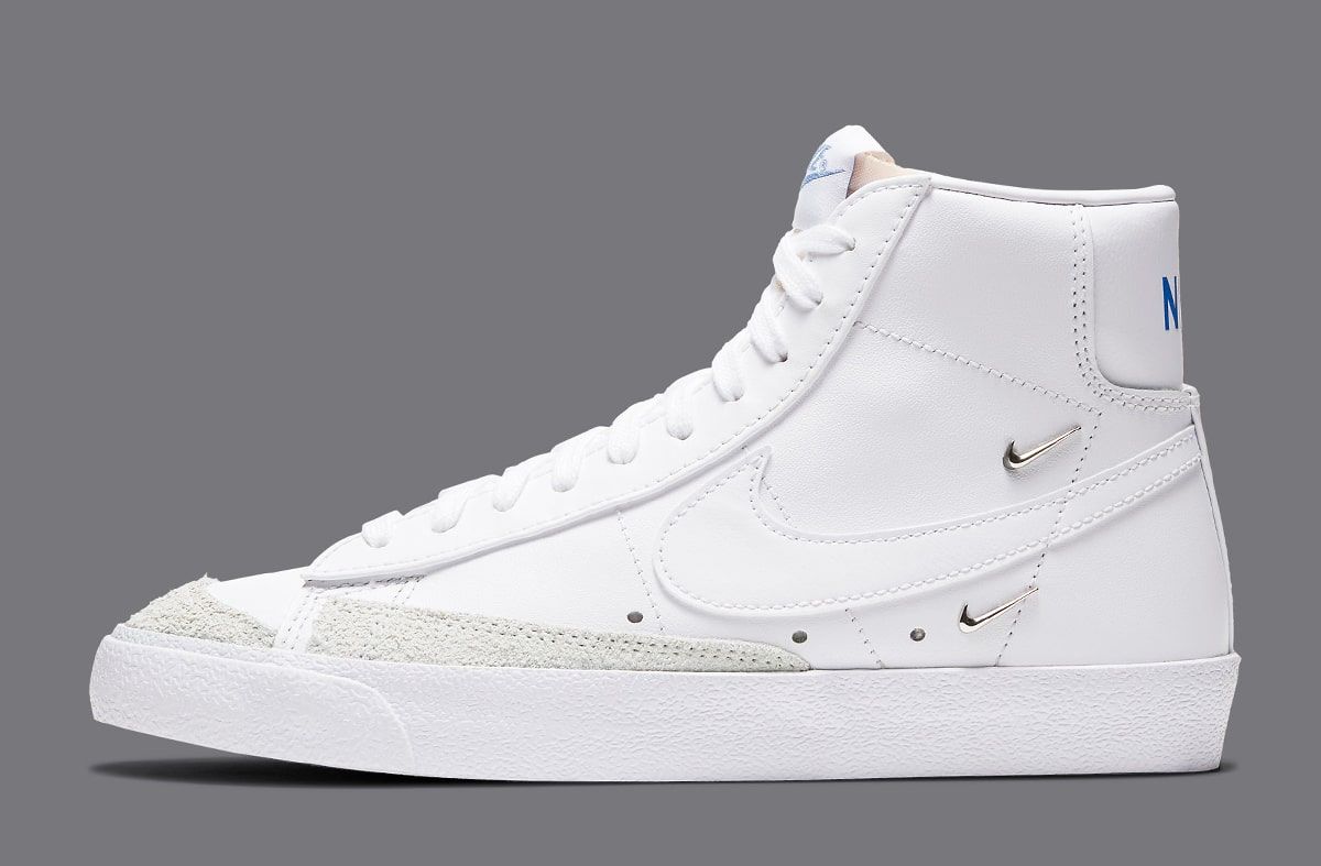 The Mini Metallic Swooshed Nike Blazer Mids Drops October 15th 