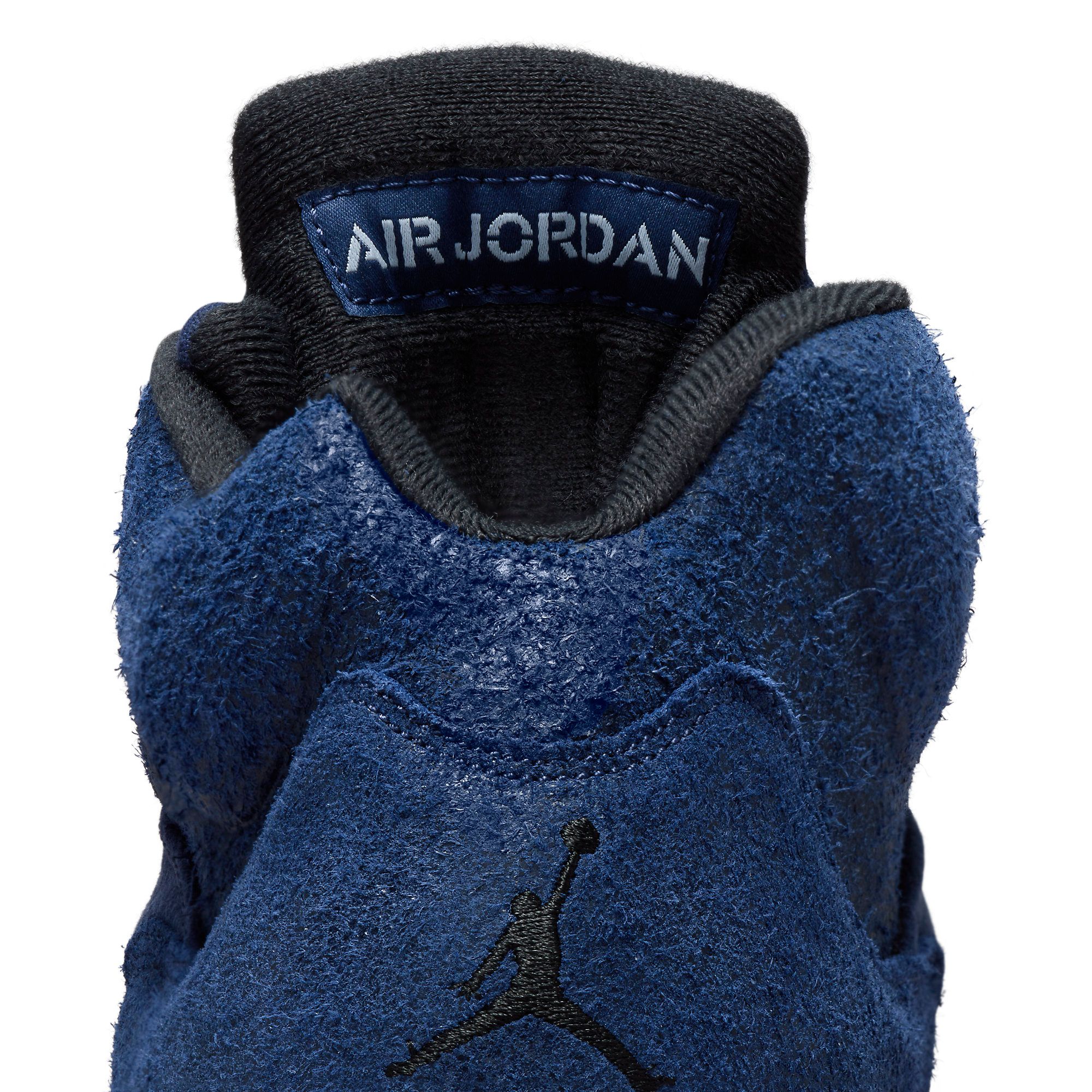 Navy blue clearance suede jordans