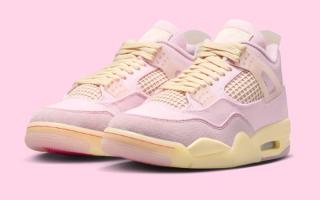 Women's Air Jordan 4 "Iced Carmine" Drops April 23