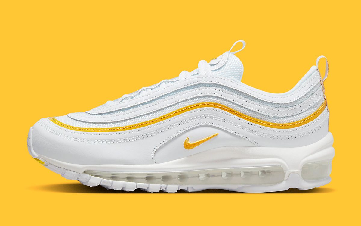 White and yellow store air max 97