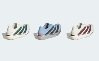 adidas' all-new Adizero Adios Pro 5 marathon racing shoe in New York & Chicago-inspired color schemes.