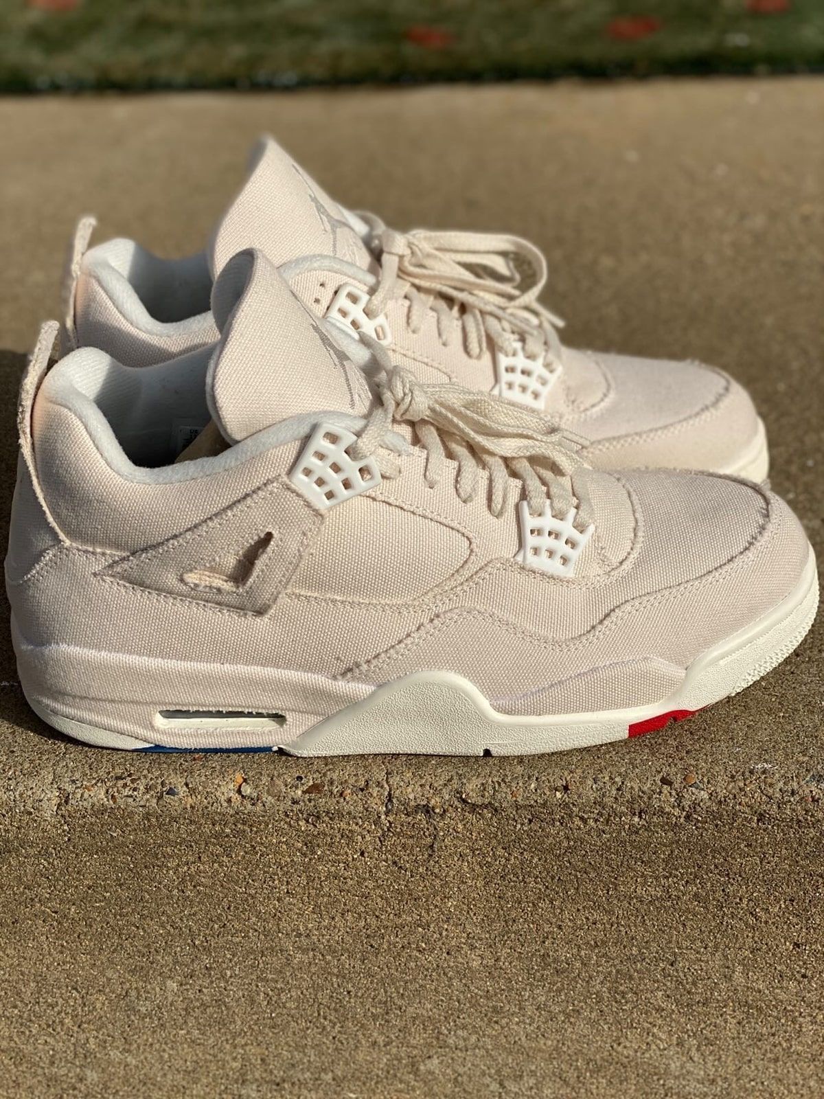 Official Images Air Jordan 4 Blank Canvas House of Heat