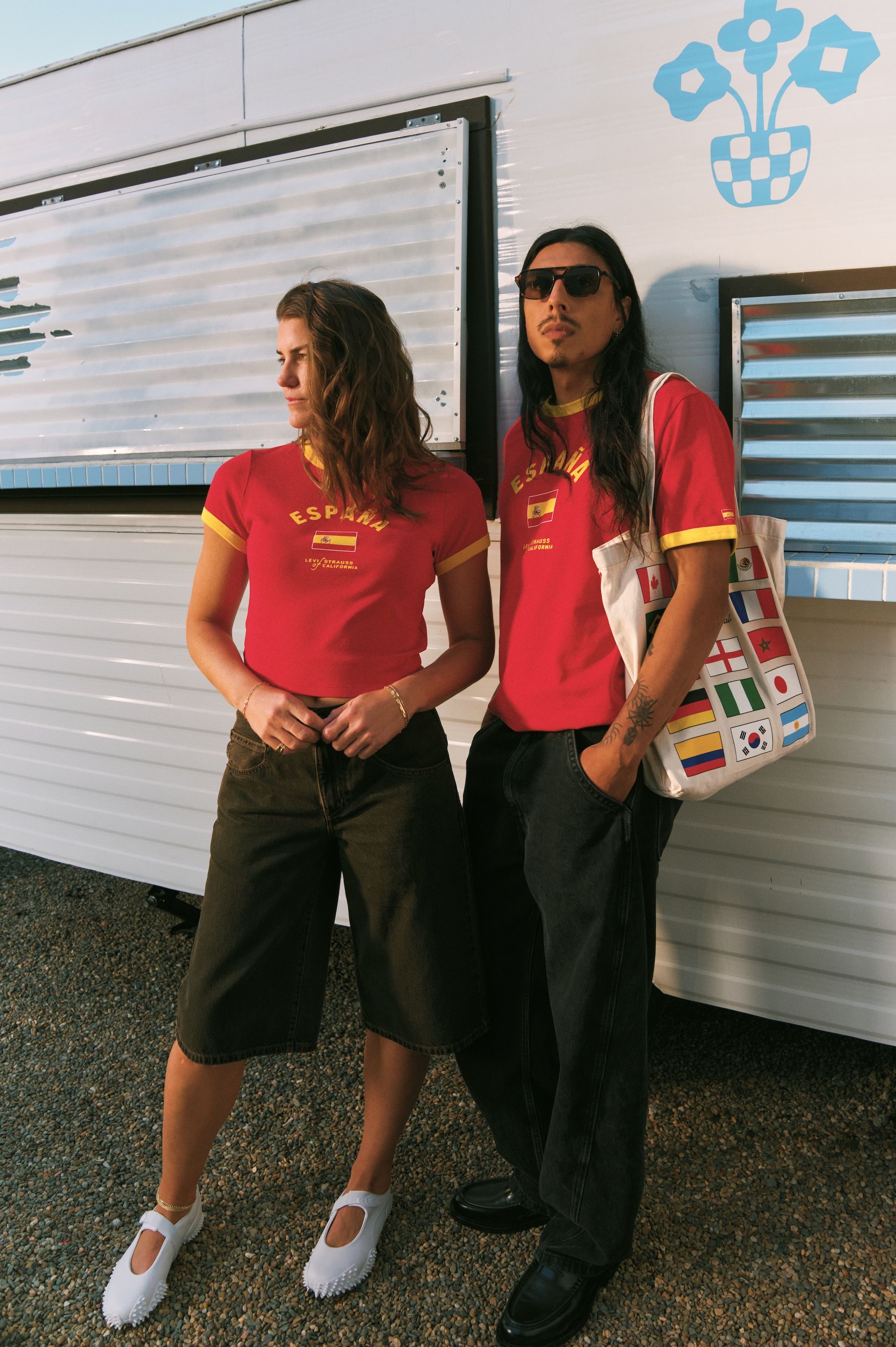 Levi's® Country Ringer Tees for Spain. Photo via Levi's®.