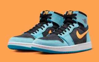 The Air Jordan 1 Zoom CMFT 2 "Bleached Aqua" is Available Now