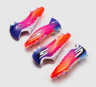 Skechers "Sunset" Pack, featuring pink-colored Razor 2 & SKX_2. Photo via Pro:Direct Soccer.